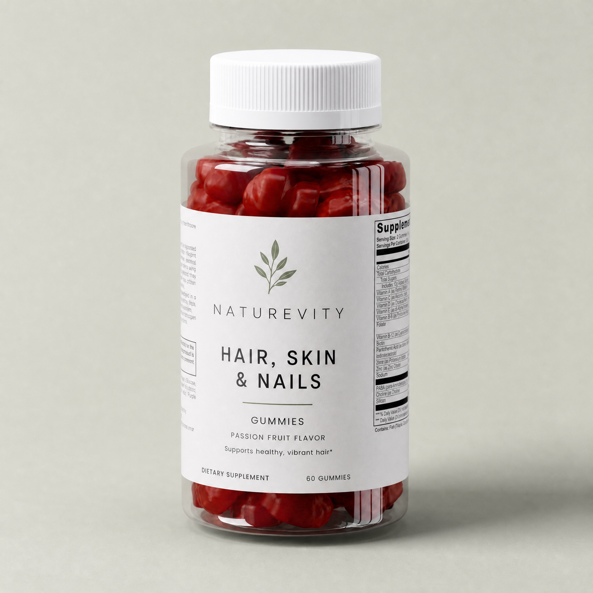 Naturevity Hair Skin & Nails Gummies