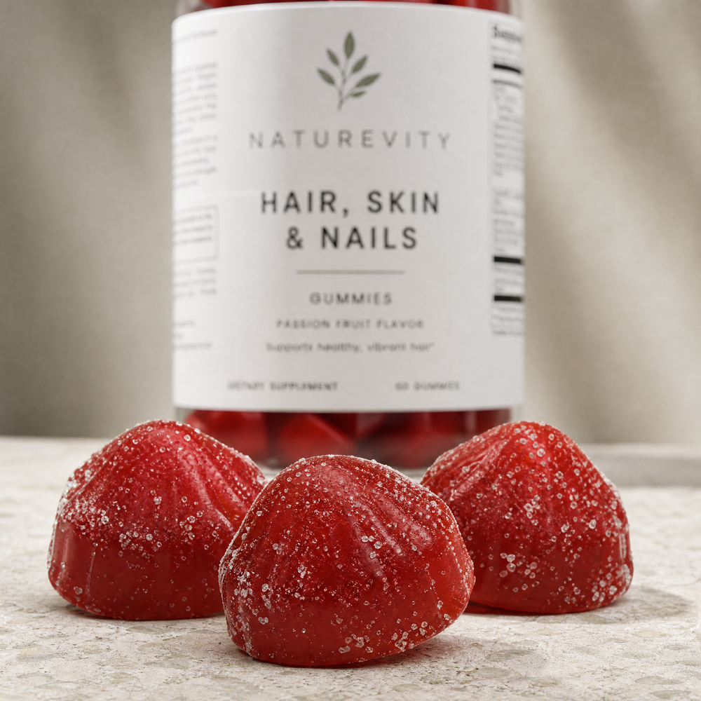 Naturevity gummy, close up